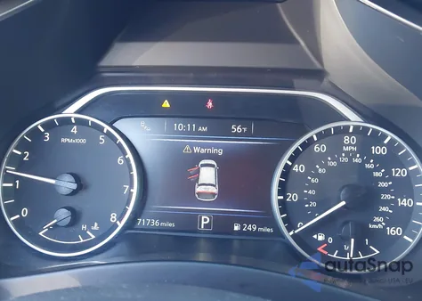 2020 Nissan Murano S Fwd z USA, uszkodzony, nr VIN 5N1AZ2AJ6LN168645